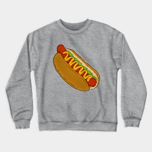 hot dog Crewneck Sweatshirt